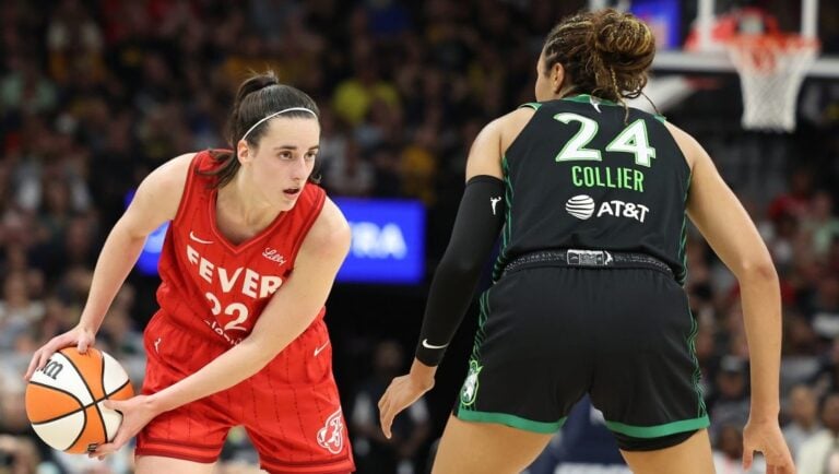 MN Lynx vs Indianapolis Fever, on August 24th, 2024 at Target Center in Minneapolis, Minnesota.