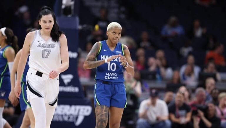 MN Lynx vs Las Vegas Aces, on May 29th, 2024 at Target Center in Minneapolis, Minnesota.