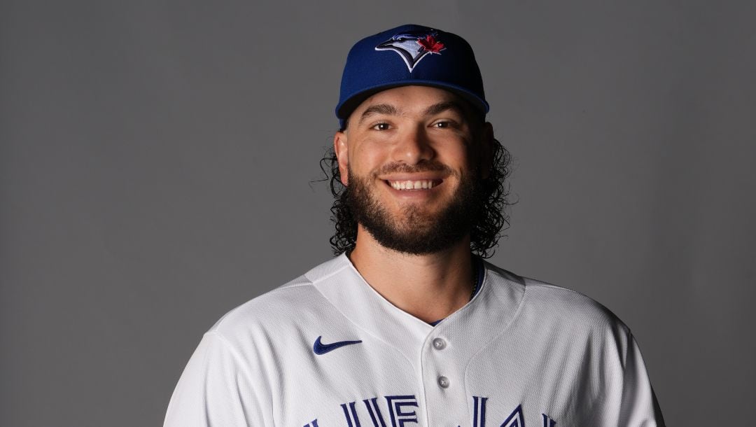 This is a 2026 photo of Cody Ponce of the Toronto Blue Jays baseball team. This image reflects the Toronto Blue Jays active roster as of Feb. 20, 2026 when this image was taken in Dunedin, Fla.