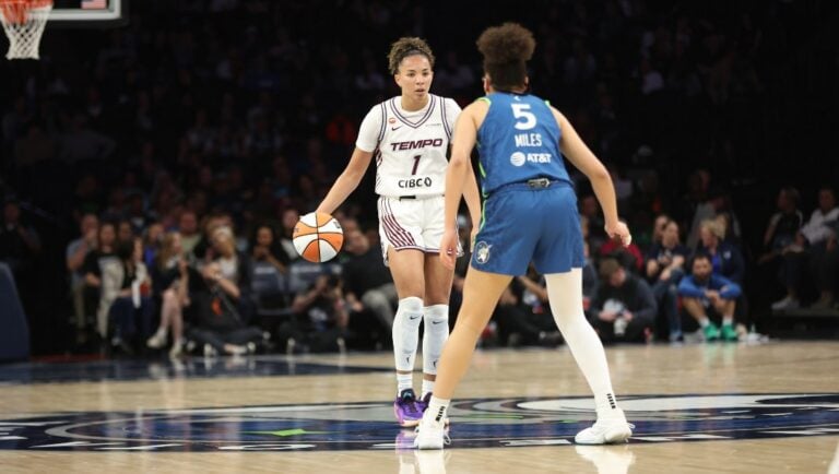 MN Lynx vs Toronto Tempo on May 21st, 2026 at Target Center in Minneapolis, Minnesota (photo credit John McClellan). Lynx win 100 to 72.