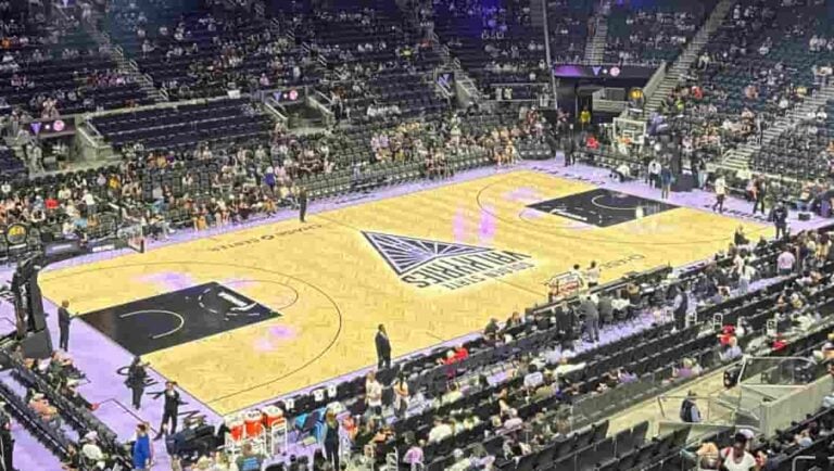 A photo of the Golden State Valkyries home court.